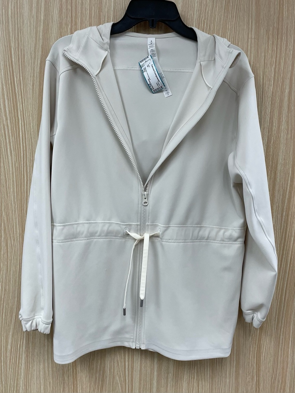 lululemon white jacket size 8